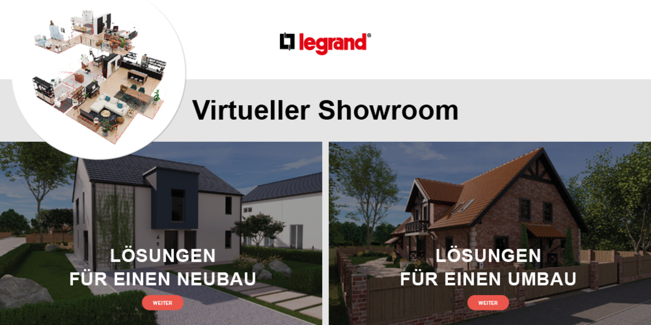 Virtueller Showroom bei Elektrotechnik Heigl in Regensburg