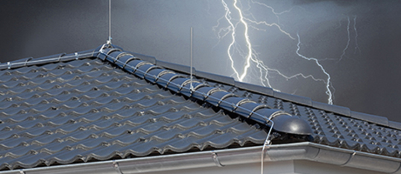 Äußerer Blitzschutz bei Elektrotechnik Heigl in Regensburg