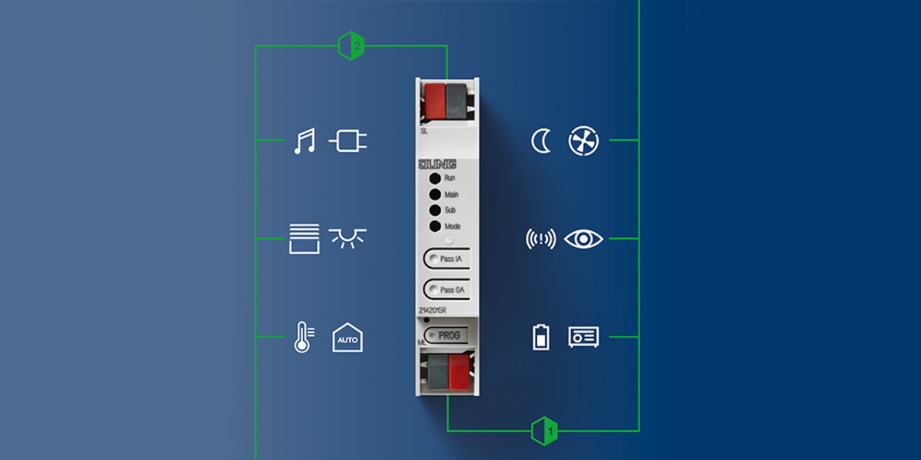 KNX Bereichs- und Linienkoppler bei Elektrotechnik Heigl in Regensburg