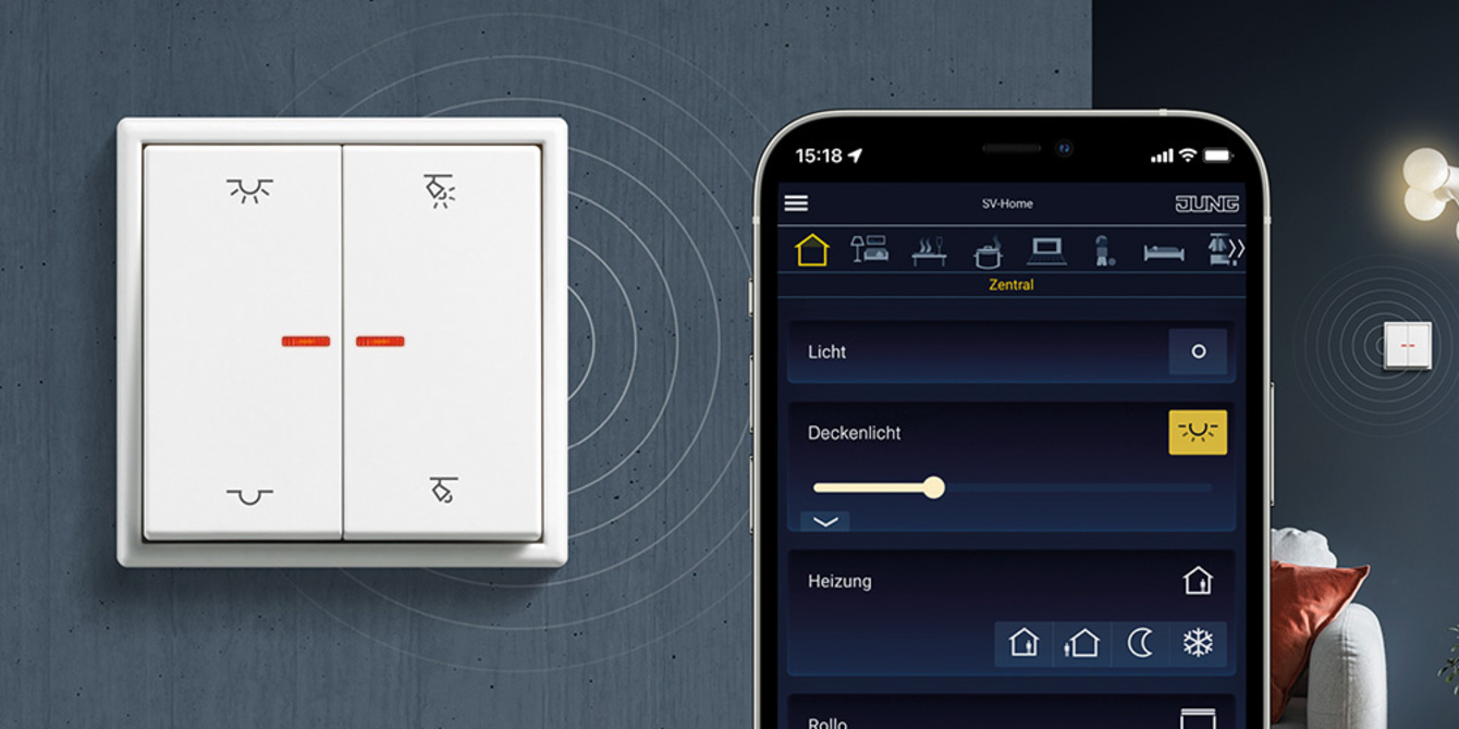 KNX RF Taster bei Elektrotechnik Heigl in Regensburg